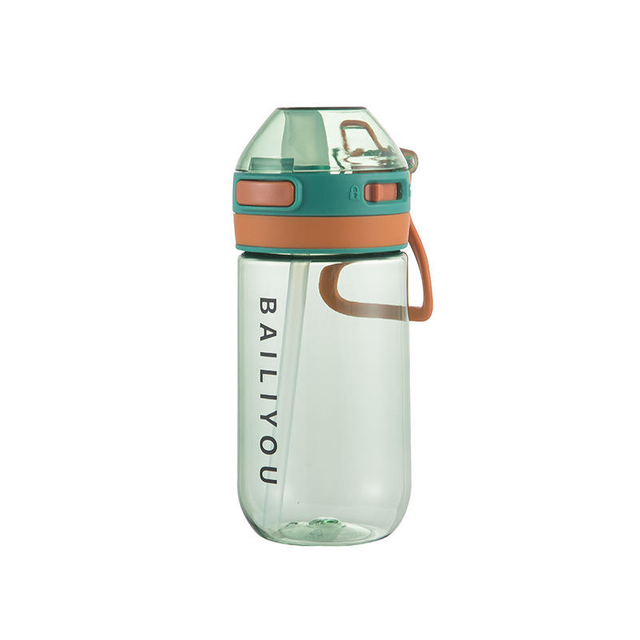 Custom Tritan Drink Water Bottles Customized Plastic Bottle Fashion Design Manufacture with Bounce Straw Lid
