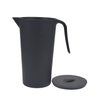 Bpa-free Bamboo Fiber Water Juice Jug With Side Handle for Home