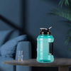 Logotipo Personalizado De Botella De Agua Bouteille Deau Avec Paille Sports Bpa Free Eco-Friendly Travel Water Bottle