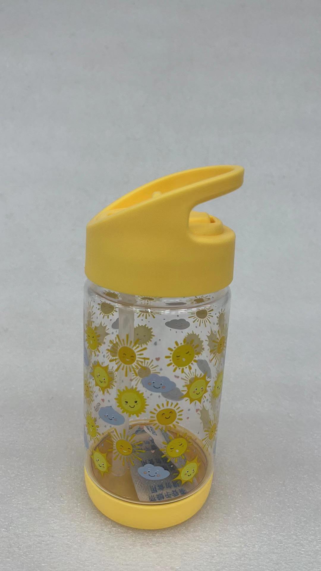 400ML TRITAN Bpa Free Direct Kids Leak Proof Drinking Water Bottle With Straw