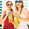 24oz Bpa Free Plastic Tumbler with Straw and Lid Double Walled clear Plastic Tumbler with Straw
