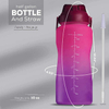 Botella De Agua Deportiva Botella De Agua De 2L Cool Gym Clear Drink Bottle Water With Motivational Time Marker