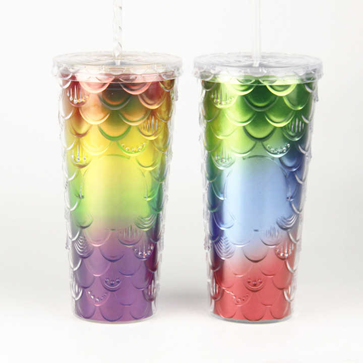Spill Proof Designer Double Wall Coffee Pink Tumbler With Straw a Personalise Drinkware Tumblers