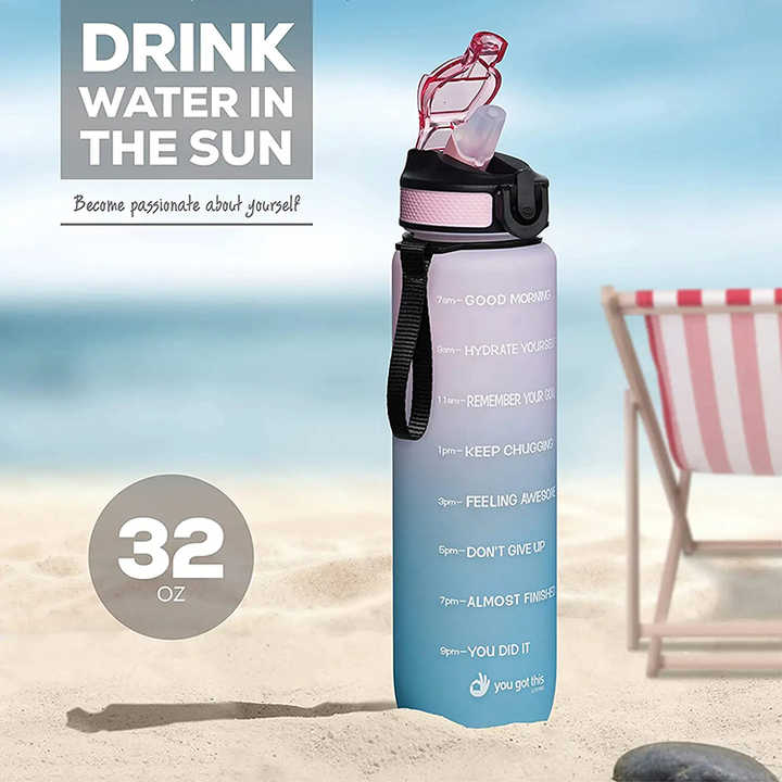 Botellas Plasticas 2023 Different Shape Plastic Reusable Custom Sport Bottle Manufacturers Eco-Friendly Water Bottles