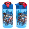 2024 Plastic Kids Water Bottle with Straw Cute Printing Child Drink Water Bottle