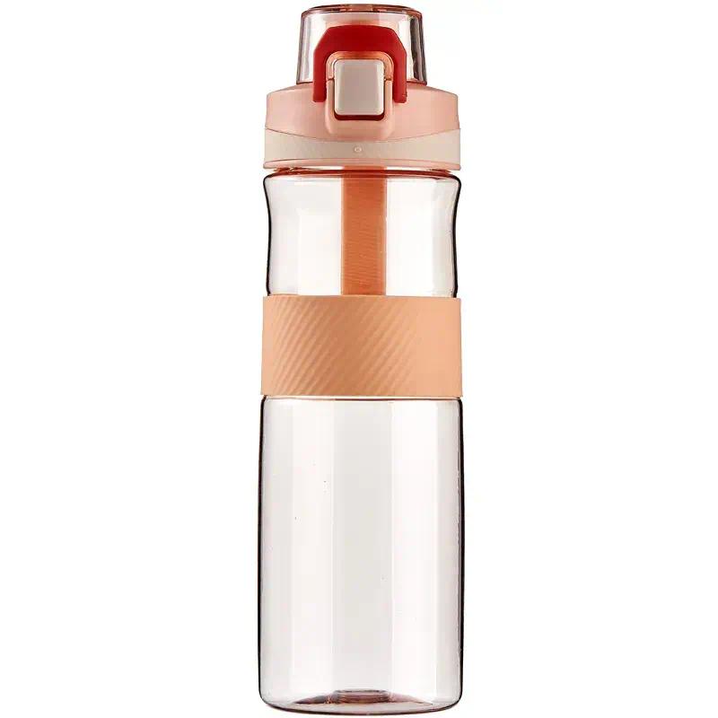 Garrafa De Agua De Plastico Wholesale Custom Logo 700Ml Sports Plastic Gym Drink Water Bottle Bottles