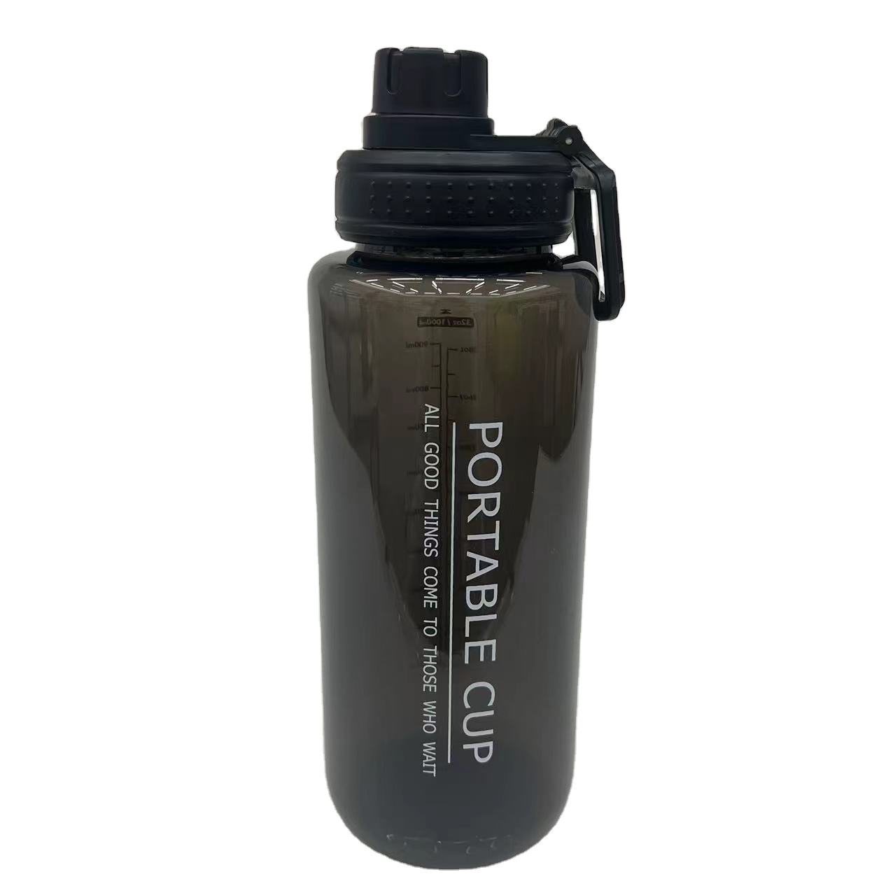 20oz 600 Ml Large Capacity Fitness Sports Drink Bottle Plastic Water Bottle Straight Drink Cup Custom Color