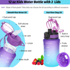 Sipper Plastic Drink Bottle Fancy Sports Water Bottles for School Children Kids