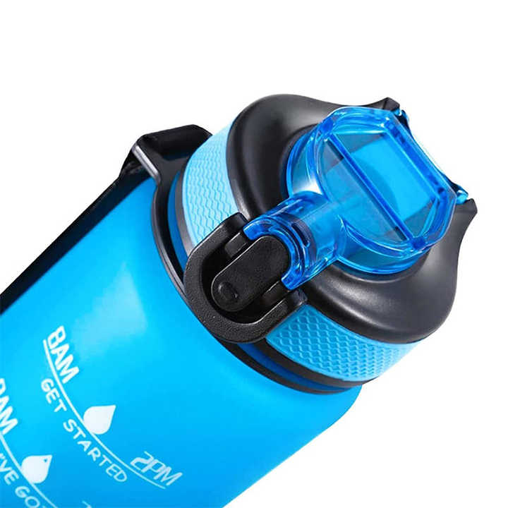 Garrafa De Agua De Plastico Botella Agua Deportiva Transparent Hydracy Bottles With Custom Logo Plastic Ladies Water Bottle