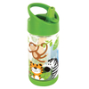 2024 300Ml Kawaii Cute School Plastic Water Bottle for Kids Cartoon With Straw