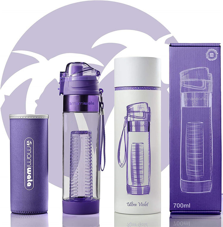 700Ml 24 Oz Bouteille D Eau De Sport Plastic Sports Water Bottle