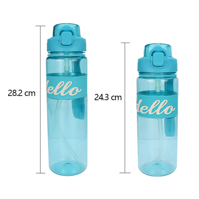 2024 800 Ml Drinking Bottle Gym Sports Water Bottles With Custom Logo