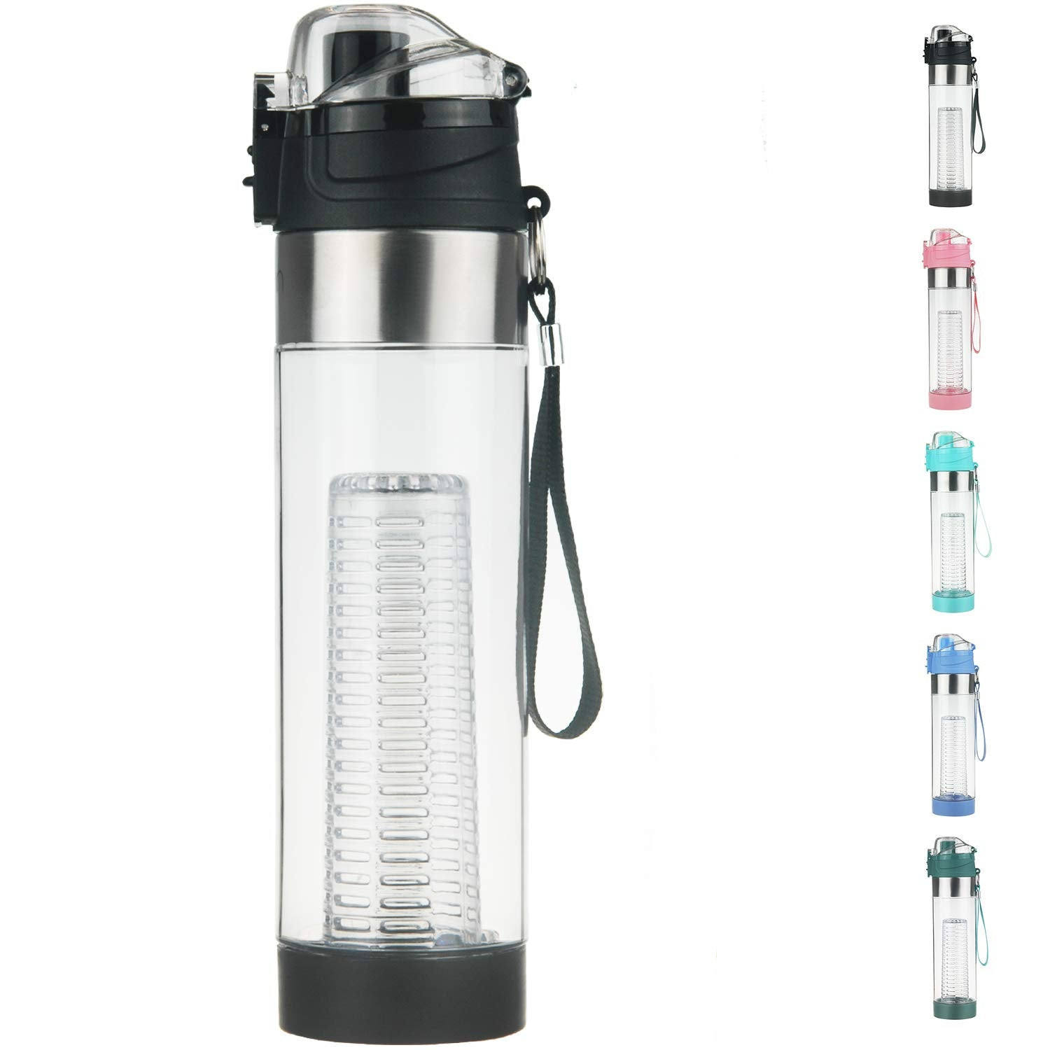 650ML Wholesale Custom Business Gifts High Temperature Resistant Portable Fashion Trend Practical Plastic Water Cup