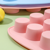 Food Grade Silicone Muffin Pan 12 Cups Baking Tools Cupcake Tray Cake Mold
