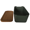2020 Hot Sale Bamboo Fiber Food Storage Container Bread Box