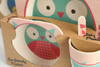 Customized Bamboo Fiber Tableware Children Baby Feeding Set Plate Cartoon Bowls for Baby