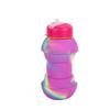 Multifunctional Food Grade 600ml Children Creative Silicone Water Bottle