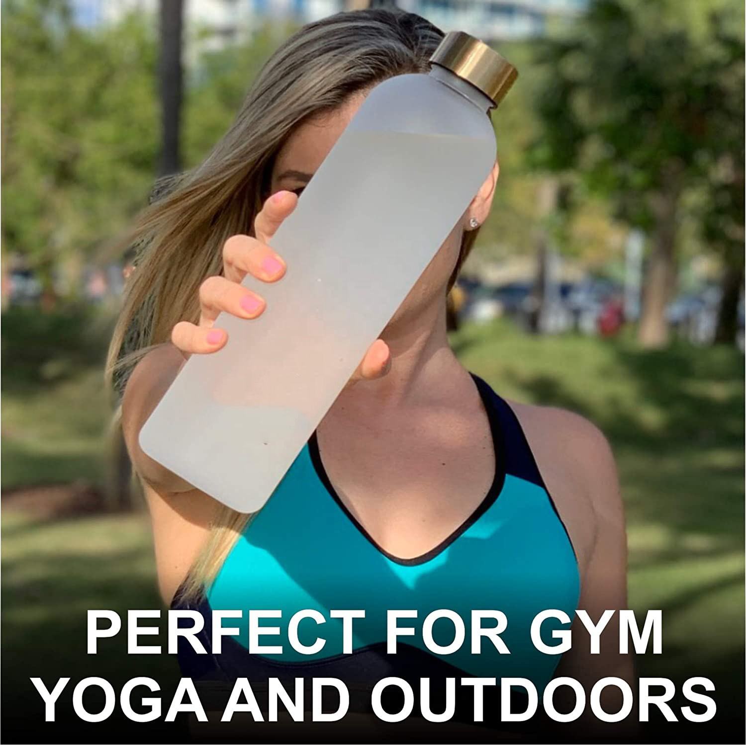 Plastic Gym Sport Water Bottle 1L Portable Plastic Gym Sport Water Bottles