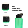 1500Ml 1.5 Liter Big Size Leakproof Tea Infuser Outdoor Portable Plastic Gym Water Bottle With Rope