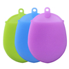 Silicone Dishwashing Face Brush Double-sided Durable Soft Massage Body Bath Brush Washing Gloves