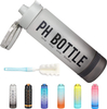 1L 32 oz Straw Strainer Filter Gym Fitness Sports BPA Free Tritan Motivational Water Bottle With Time Marker