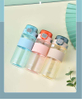 Custom BPA Free Plastic Sport Water Bottle with Chug Lid & Straw with Silicone Sleeve Outdoor Water Bottle