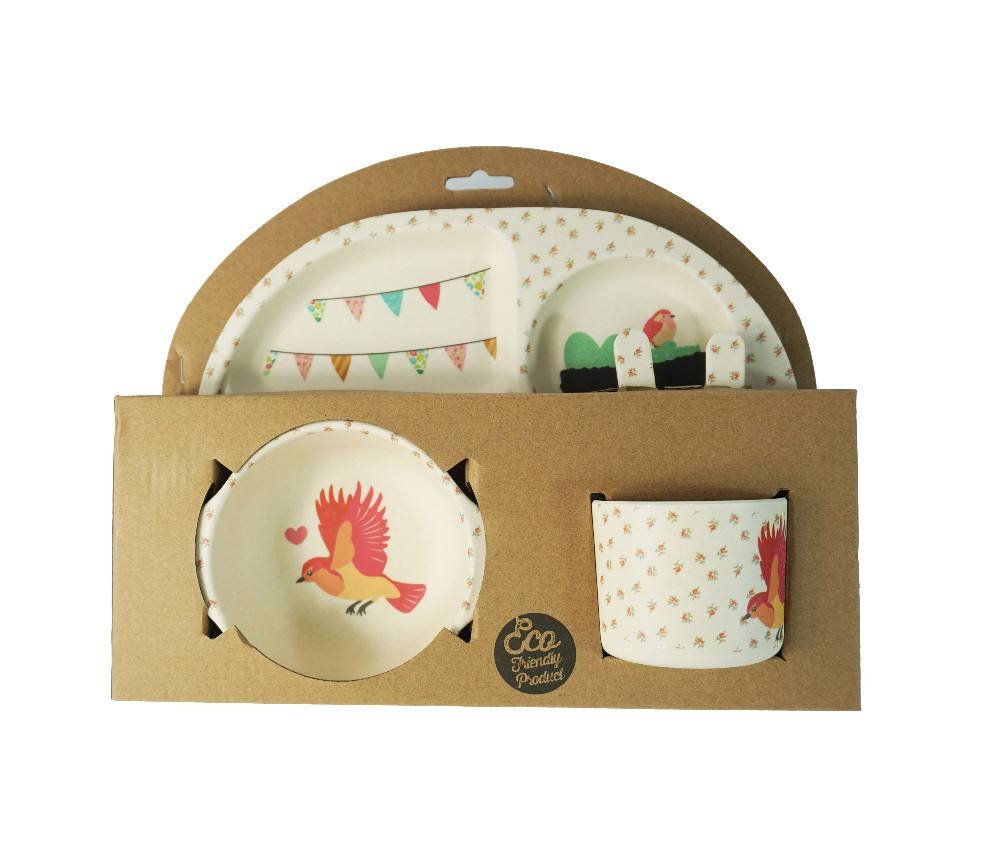 Wheat Straw Plates Sets Dinnerware Sets