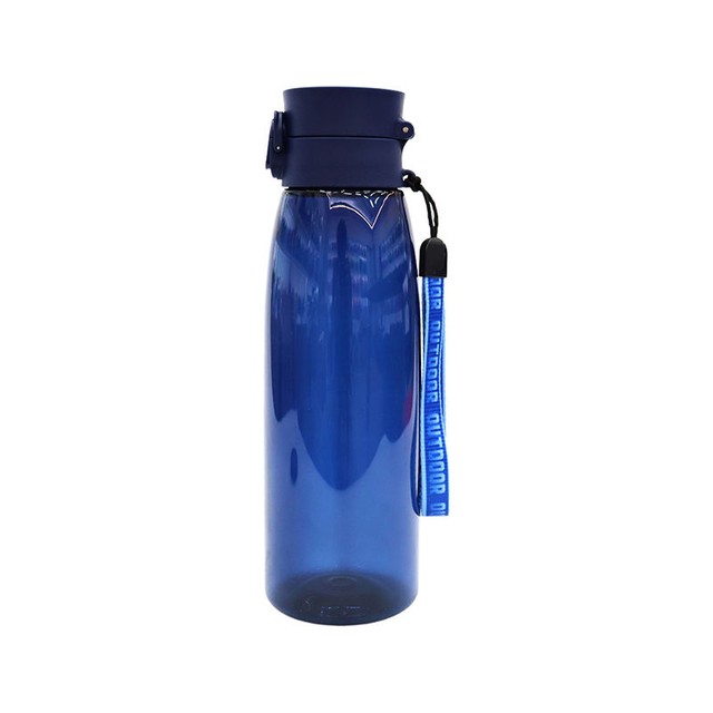 Wholesale Custom Graduated Tea Infuser Big Capacity Transparent Plastic Water Drink Bottle 1000Ml With Rope