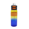 1000ml 2024 New Fashion Color High-Quality Light Luxury Outdoor Sports Fitness Exercise Travel Plastic Cup With Rope