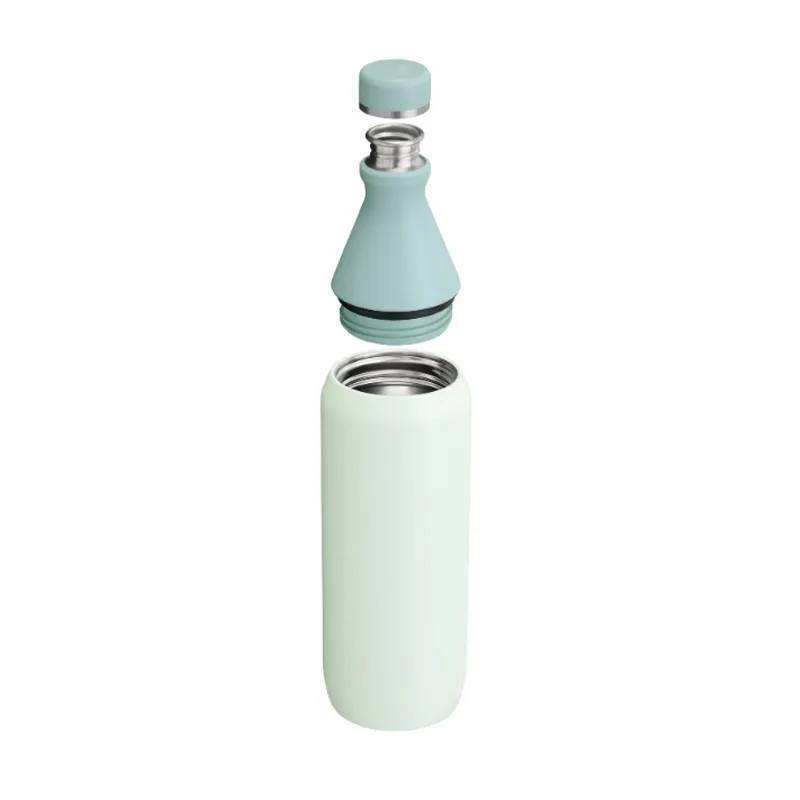 20oz Camping Coffee Cups Stainless Steel Double Wall Eco-friendly Removable Travel coke Water Bottle
