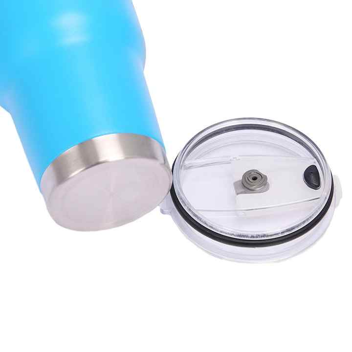 30oz Portable Double Wall Vacuum Insulated Stainless Steel Custom Logo Tumbler Travel Coffee Mug With Lid