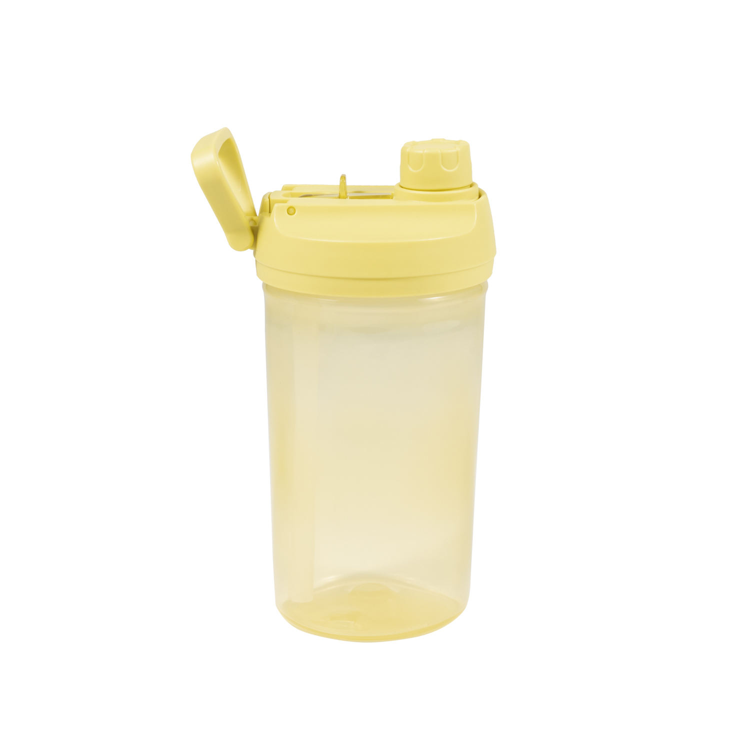 17oz 2025 New Portable Dual-spout PP Water Bottle with Direct Drink & Straw Suitable for Hot and Cold