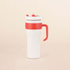 40oz Gym Sport Straight Drinking Style Stainless Steel Water Bottle with Handle Portable Water Outlet