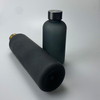 16oz Kids Back to School Plastic Bottle Tritan Time Marker Leak Proof Plastic Frosted White Motivational Bottle
