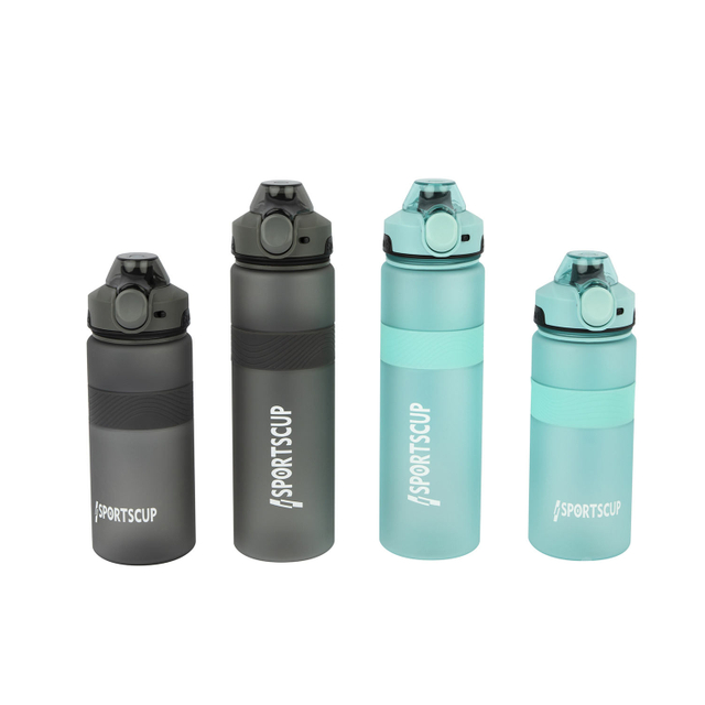 Plastic Water Bottle 32oz with Lock Buckle Lid with a Non slip Silicone Ring and Not Easy to Leak and Is Suitable for Sports