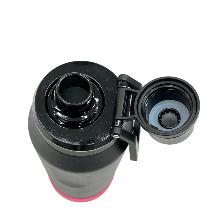 26oz Hot Sales BPA Free Portable Handle Stainless Steel Bottle Water with Anti slip Silicone Screw on Lid