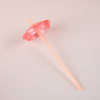 2024 New 700ML Candy Color Contrast Summer New Party Plastic Water Tumbler Bottle With Straw