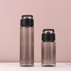 Factory Portable Handle Straw Plastic Beverage Bottle 450ml Children Outdoor Back to School Water Cup