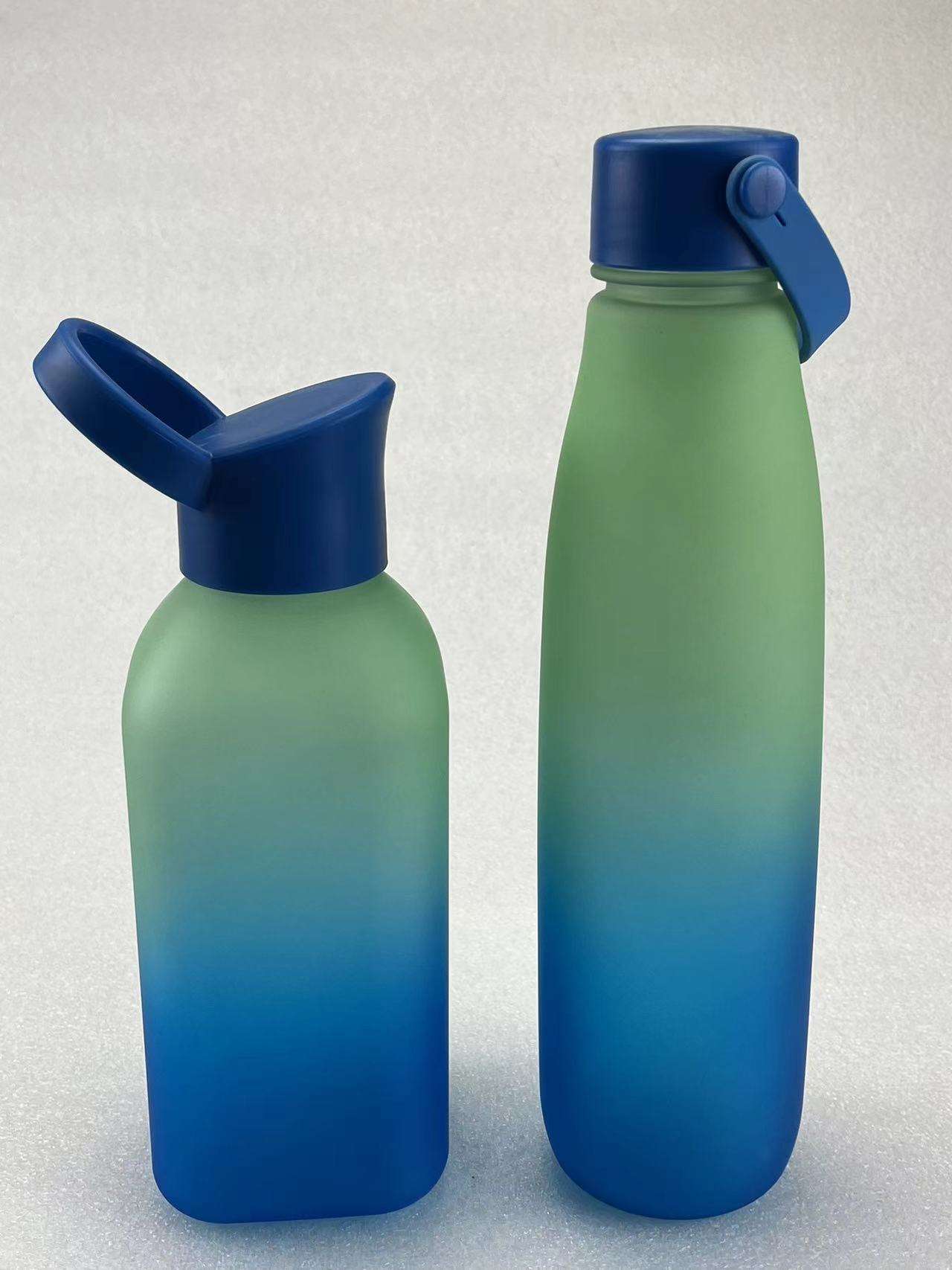 New Gradient Color Summer Students Nice Appearance Bottle Large Capacity Sports