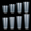 Wholesale Custom logo Disposable Plastic Cups with Lid 12oz 8oz 16oz PP Custom logo Hot or Cold Party Drinking Coffee Cups