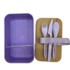 1000ml BPA Free Lunch Box with Bamboo Lid Kid Office RPET Lunch Bento Box