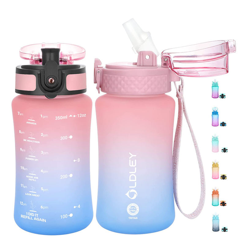 Cartoon Cute Kids and Children Plastic Water Bottles for Drinkking