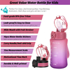 Cartoon Cute Kids and Children Plastic Water Bottles for Drinkking