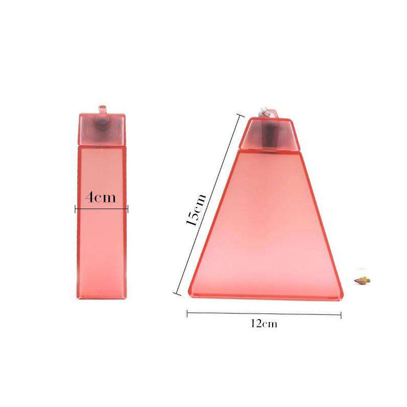 Bottiglia Da Bere Custom 300Ml Unique Shape Plastic Water Drink Bottle Bottles With Rope Screw Cap