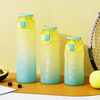 Botella De Agua Libre De Bifenol 1 L 1L 1 Liter Quality Plastic Bpa Free Custom Water Bottle