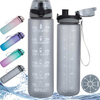 Botella De Agua Bonita Bouteilles Deau Pour Lecole Des Enfants 1L Motivationa Cute New Design Water Bottle for Adults