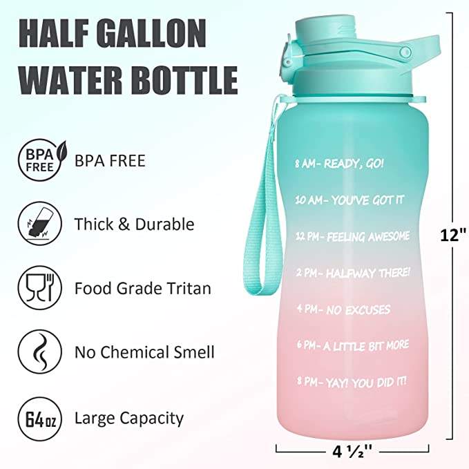 128oz New Design High Quality Export Oriented Plastic Sports Bidon Plastic Water Bottles From Indonesia