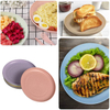 RPET Plato De Paja De Trigo Custom Kitchen Wheat Straw Dinnerware Set Dinner Plates