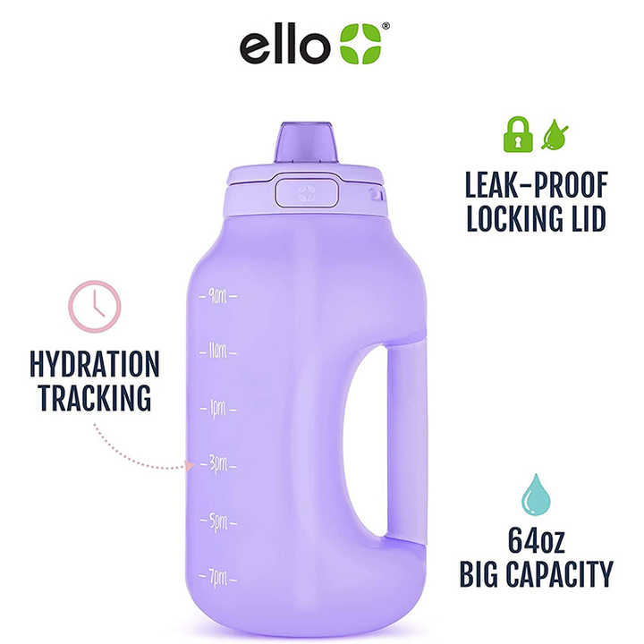 Botellas Agua Plastico Bouteille D'Eau Sport Garrafa Motivacional 2L New Design Simple Water Bottles Bottle 64Oz