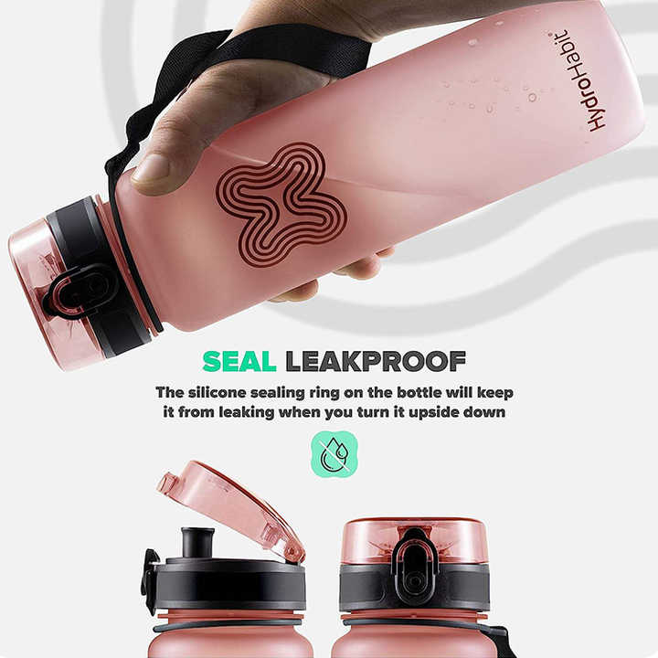 Garrafas De Agua 1L Botella Para Gimnasio 1 Litro Sport Clear Plastic 1000Ml Drink Bottles Drinking Water Bottle